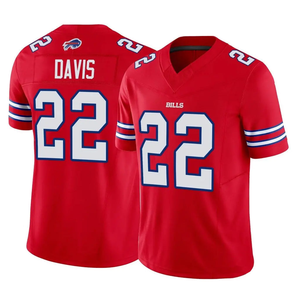 Kdoa B.Bills #22 Ray Davis Player Red Vapor F.U.S.E. Limited Stitched Jerseys