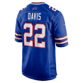 Kdoa B.Bills #22 Ray Davis Player Royal Home Game Stitched Jerseys