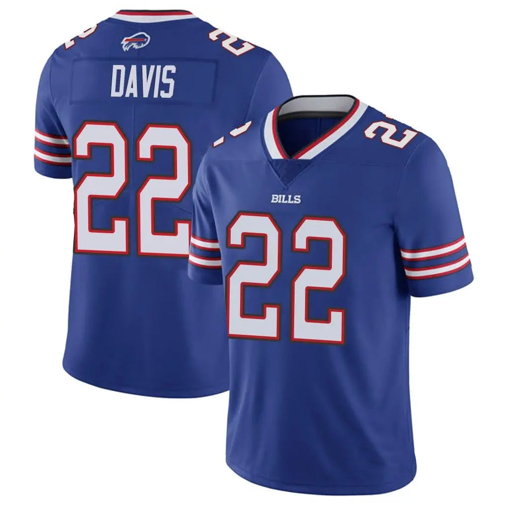 Kdoa B.Bills #22 Ray Davis Player Royal Vapor Limited Stitched Jerseys