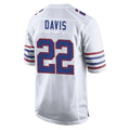 Kdoa B.Bills #22 Ray Davis Player White Alternate Limited Home Game Stitched Jerseys