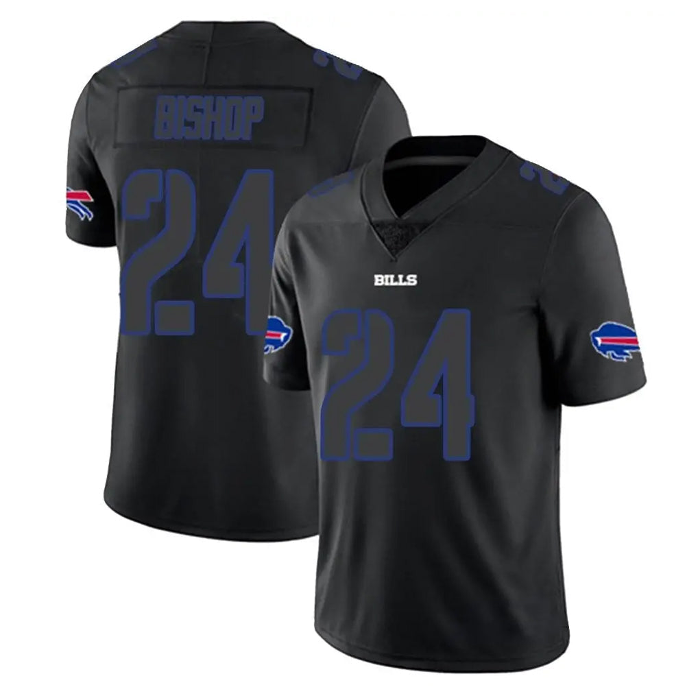 Kdoa B.Bills #24 Cole Bishop Player Limited Black Impact Game Stitched Jerseys