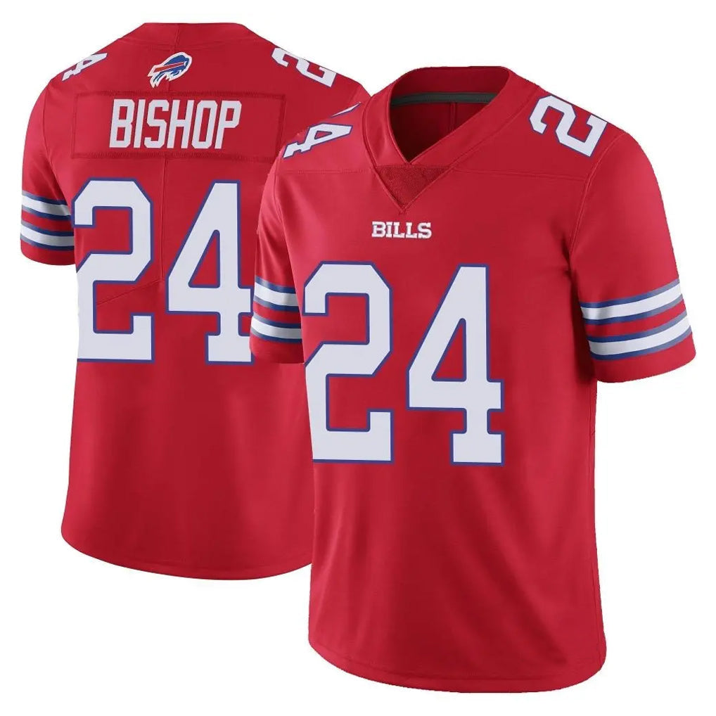 Kdoa B.Bills #24 Cole Bishop Player Red Vapor Untouchable Limited Home Game Stitched Jerseys