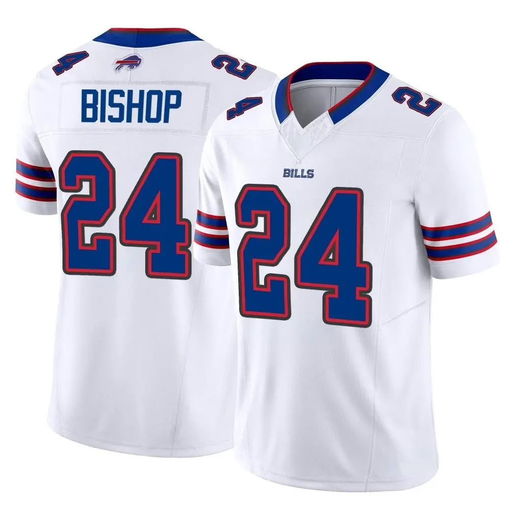 Kdoa B.Bills #24 Cole Bishop Player White Vapor F.U.S.E. Limited Stitched Jerseys