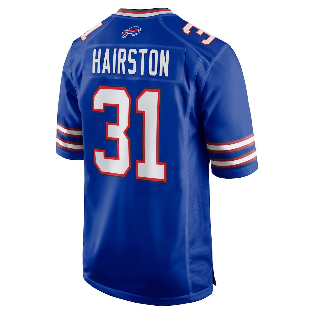 Kdoa B.Bills #31 Maxwell Hairston Player Royal Home Game Stitched Jerseys