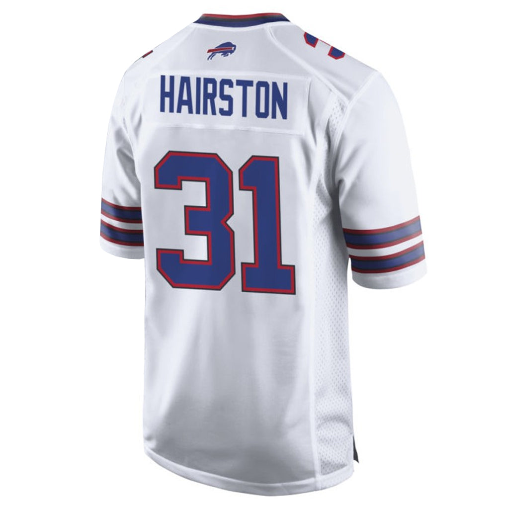 Kdoa B.Bills #31 Maxwell Hairston Player White Home Game Stitched Jerseys