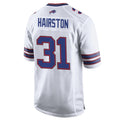 Kdoa B.Bills #31 Maxwell Hairston Player White Home Game Stitched Jerseys