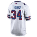 Kdoa B.Bills #34 Thurman Thoma Player White Home Game Stitched Jerseys