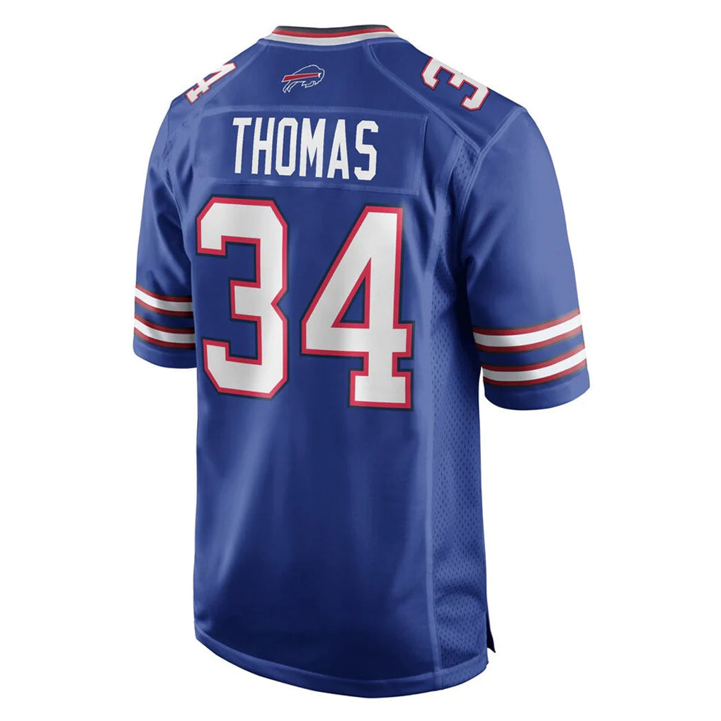 Kdoa B.Bills #34 Thurman Thomas Player Royal Home Game Stitched Jerseys