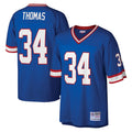 Kdoa B.Bills #34 Thurman Thomas Player Royal Mitchell & Ness Legacy Replica Stitched Jerseys