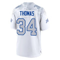 Kdoa B.Bills #34 Thurman Thomas Player White Rivalries Collection Game Stitched Jerseys
