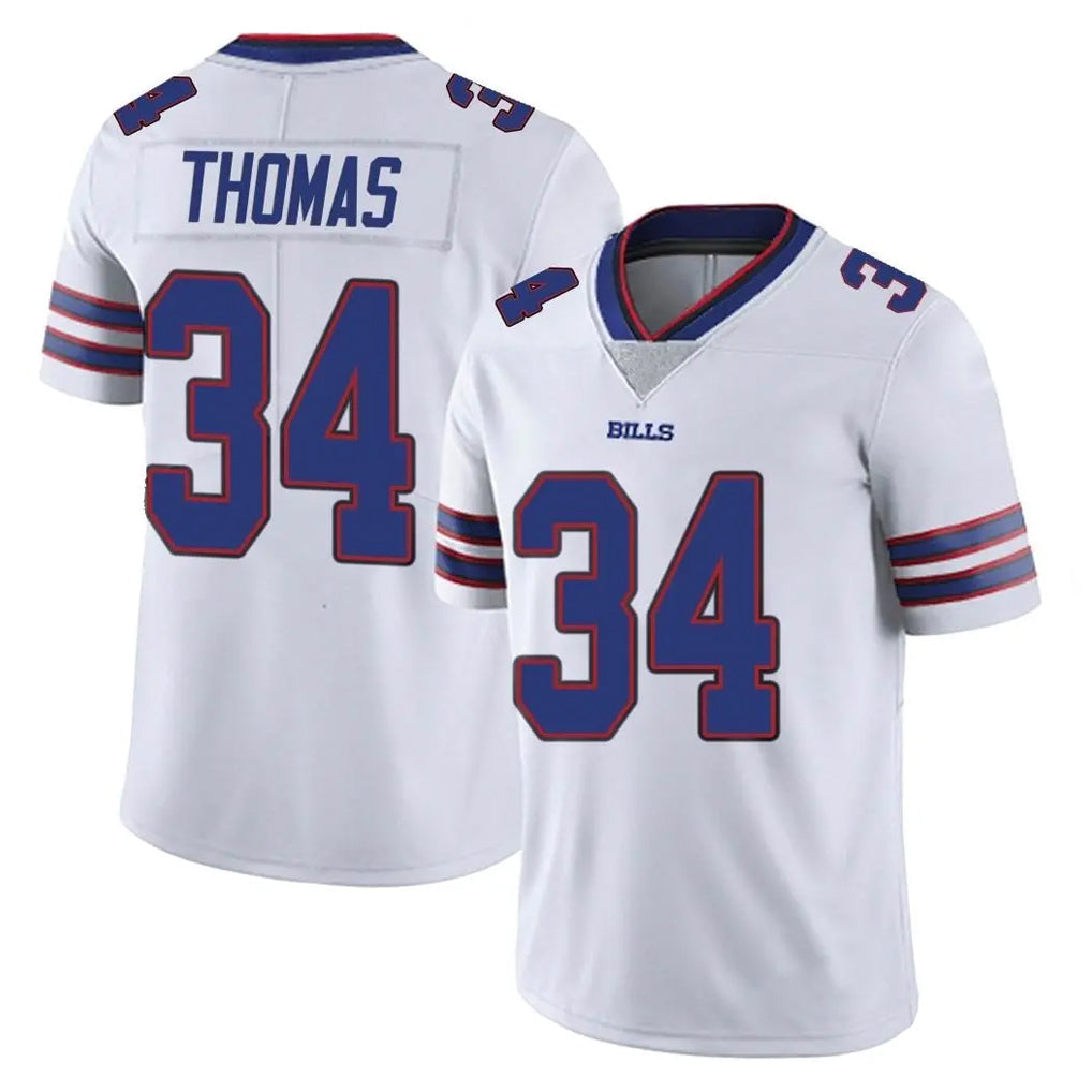 Kdoa B.Bills #34 Thurman Thomas Player White Vapor Untouchable Limited Stitched Jerseys