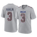 Kdoa B.Bills #3 Damar Hamlin Player Gray Home Game Stitched Jerseys