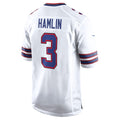 Kdoa B.Bills #3 Damar Hamlin Player White Home Game Stitched Jerseys