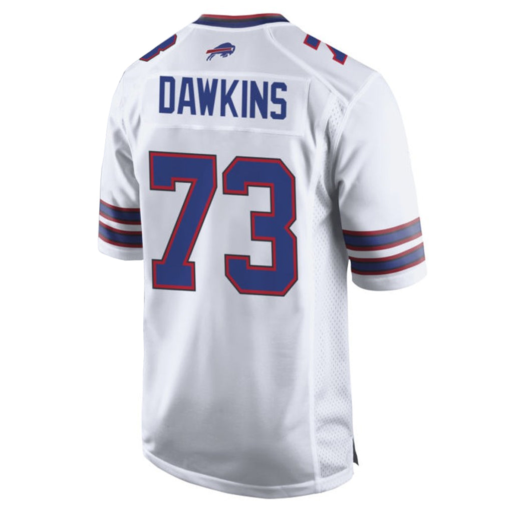 Kdoa B.Bills #73 Dion Dawkins Player White Home Game Stitched Jerseys