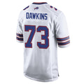 Kdoa B.Bills #73 Dion Dawkins Player White Home Game Stitched Jerseys