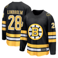 Kdoa B.Bruins #28 Elias Lindholm Black Home Breakaway Player Stitched Jerseys
