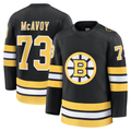 Kdoa B.Bruins #73 Charlie McAvoy Black Home Premium Player Stitched Jerseys