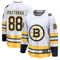 Kdoa B.Bruins #88 David Pastrnak White Away Breakaway Player Stitched Jerseys