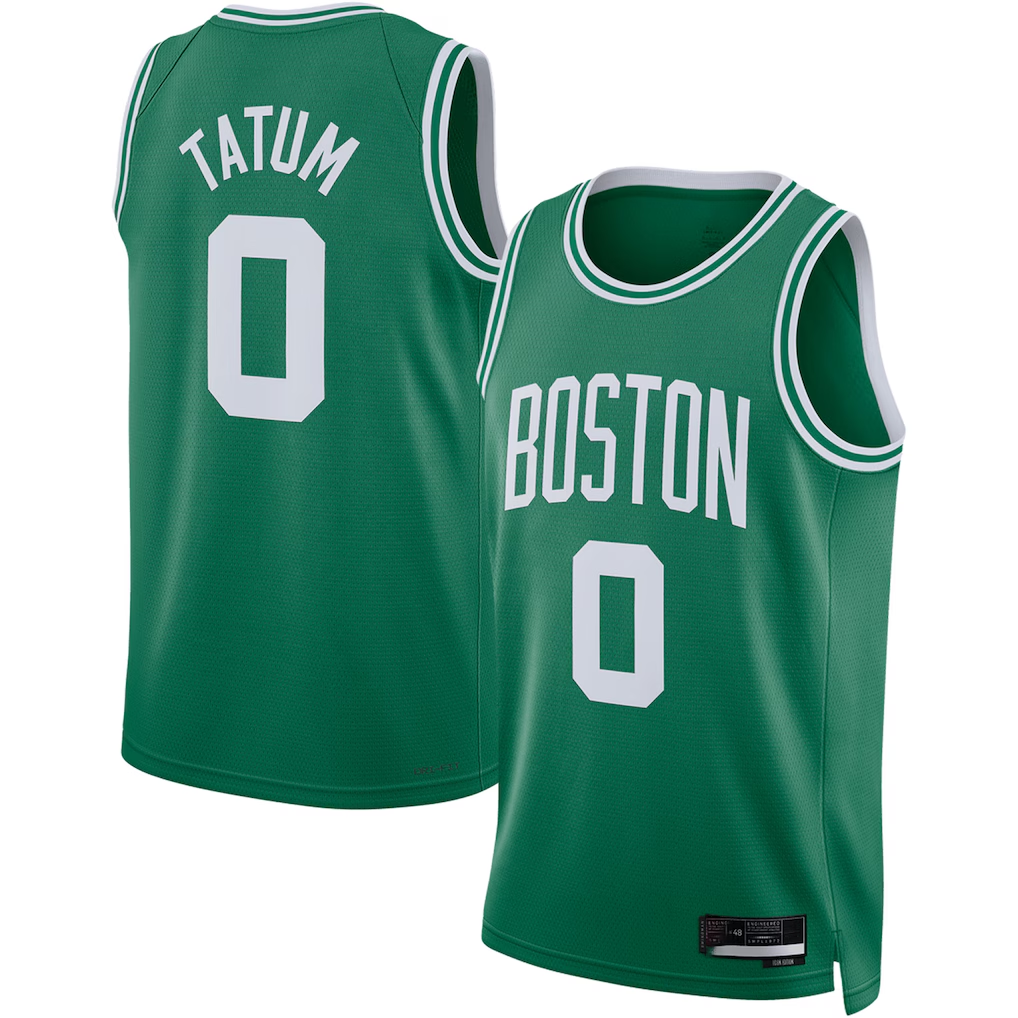 Kdoa B.Celtics #0 Jayson Tatum Kelly Green Swingman Jerseys - Icon Edition