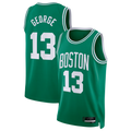 Kdoa B.Celtics #13 Paul George Kelly Green Swingman Jerseys - Icon Edition