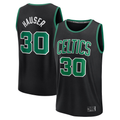 Kdoa B.Celtics #30 Sam Hauser Black Fast Break Replica Player Jerseys - Statement Edition