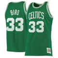 Kdoa B.Celtics #33 Larry Bird Mitchell & Ness Kelly Green Hardwood Classics Swingman Jerseys