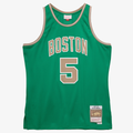 Kdoa B.Celtics #5 Kevin Garnett Mitchell & Ness Kelly Green 2007-08 Hardwood Classics Swingman Jerseys