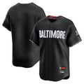 Kdoa B.Orioles Black City Connect Limited Home Game Blank Player Stitched Jerseys
