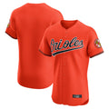 Kdoa B.Orioles Orange Limited Elite Home Game Blank Player Stitched Jerseys