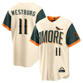 Kdoa B.Orioles #11 Jordan Westburg Player Cream 2026 City Connect Home Game Stitched Jerseys