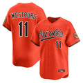 Kdoa B.Orioles #11 Jordan Westburg Player Orange Limited Home Game Stitched Jerseys