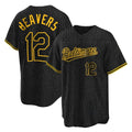 Kdoa B.Orioles #12 Dylan Beavers Player Black Snake Skin City Home Game Stitched Jerseys