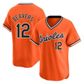 Kdoa B.Orioles #12 Dylan Beavers Player Orange T-shirt Limited Home Game Stitched Jerseys