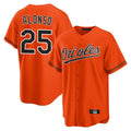 Kdoa B.Orioles #25 Pete Alonso Player Orange Home Game Stitched Jerseys