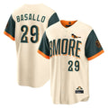 Kdoa B.Orioles #29 Samuel Basallo Player Cream 2026 City Connect Home Game Stitched Jerseys