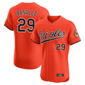 Kdoa B.Orioles #29 Samuel Basallo Player Orange Limited Elite Home Game Stitched Jerseys