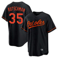 Kdoa B.Orioles #35 Adley Rutschman Black Home Game Stitched Jerseys