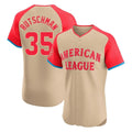 Kdoa B.Orioles #35 Adley Rutschman Player Cream American League All-Star Limited Elite Home Game Stitched Jerseys