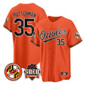 Kdoa B.Orioles #35 Adley Rutschman Player Gray Home Game Stitched Jerseys