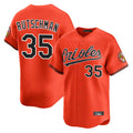 Kdoa B.Orioles #35 Adley Rutschman Orange Limited Home Game Stitched Jerseys
