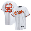 Kdoa B.Orioles #35 Adley Rutschman White Home Game Stitched Jerseys