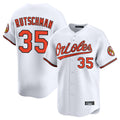 Kdoa B.Orioles #35 Adley Rutschman Player White Limited Home Game Stitched Jerseys
