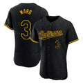 Kdoa B.Orioles #3 Taylor Ward Player Black Snake Skin City Limited Elite Home Stitched Jerseys