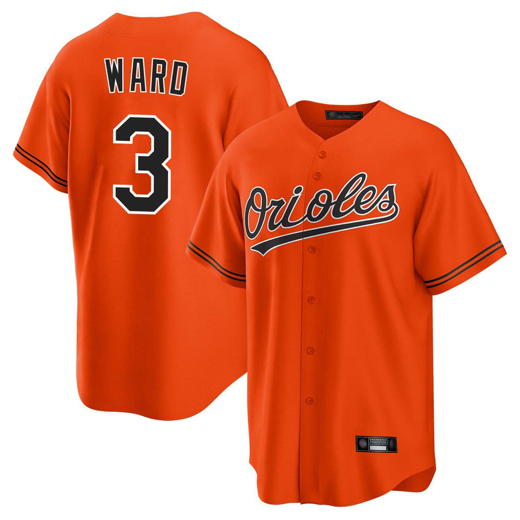 Kdoa B.Orioles #3 Taylor Ward Player Orange Home Game Stitched Jerseys