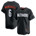 Kdoa B.Orioles #6 Ryan Mountcastle Player Black City Connect Limited Home Game Stitched Jerseys
