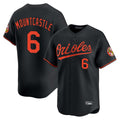 Kdoa B.Orioles #6 Ryan Mountcastle Player Black Limited Home Game Stitched Jerseys