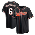 Kdoa B.Orioles #6 Ryan Mountcastle Player Black Out Home Game Stitched Jerseys