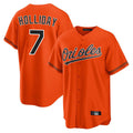 Kdoa B.Orioles #7 Jackson Holliday Player Orange Home Game Stitched Jerseys
