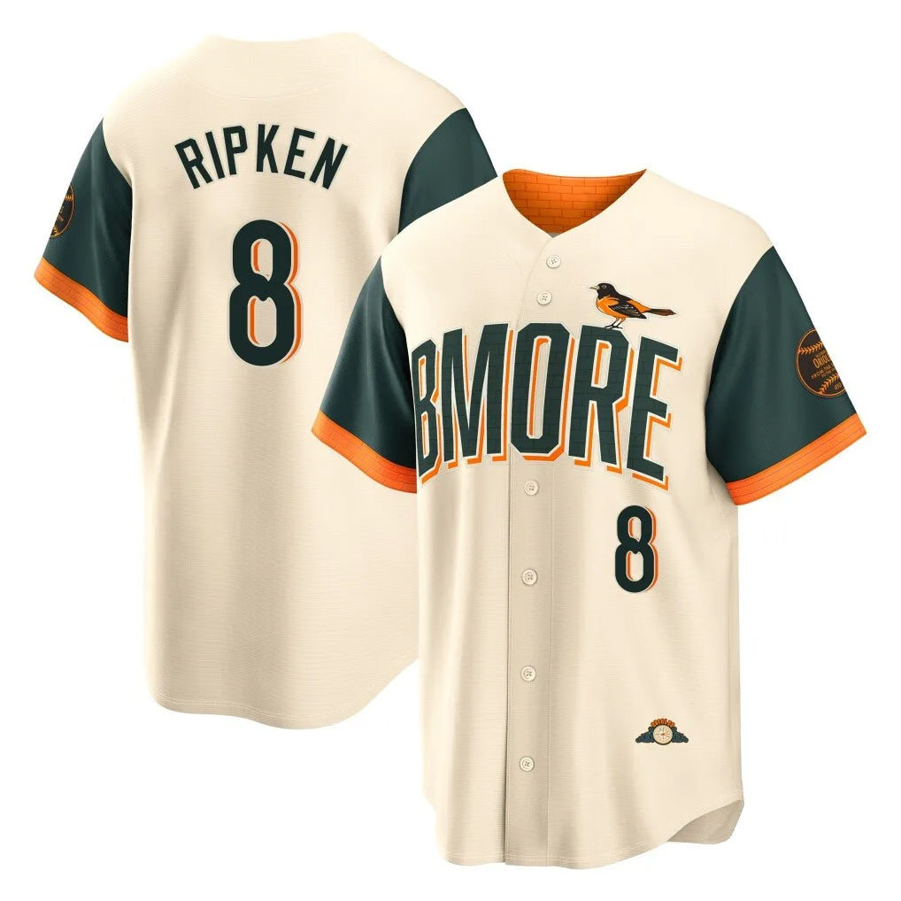 Kdoa B.Orioles #8 Cal Ripken Player Cream 2026 City Connect Home Game Stitched Jerseys