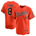 Kdoa B.Orioles #8 Cal Ripken Player Orange Limited Home Game Stitched Jerseys